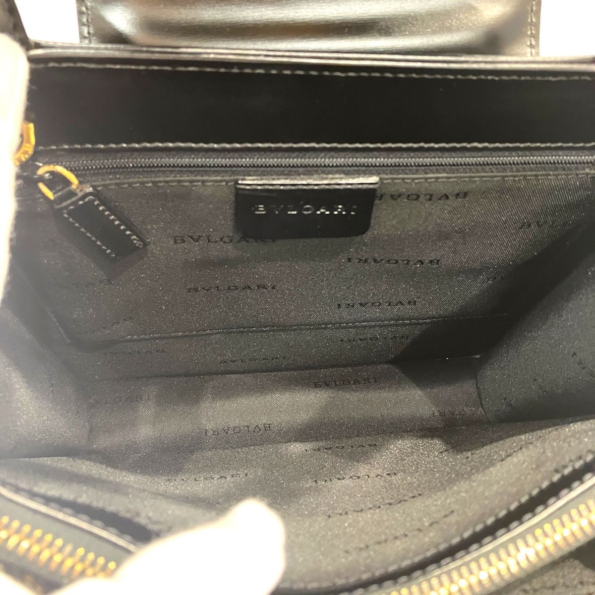 Bvlgari 2-Way Bag Handle Leather — view 6