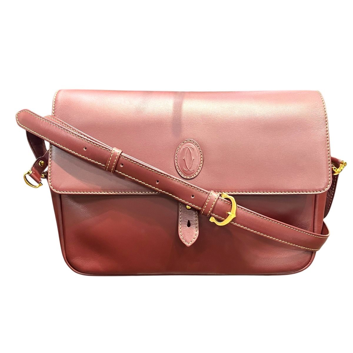 Cartier Must Line Shoulder Bag Leather