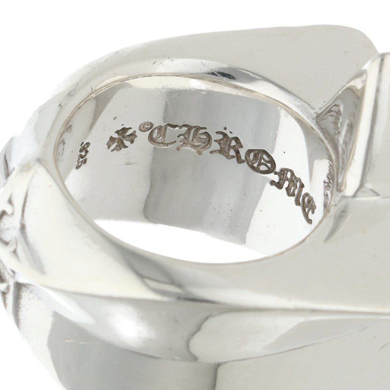 Chrome Hearts Str Large Star Silver Ring — view 3