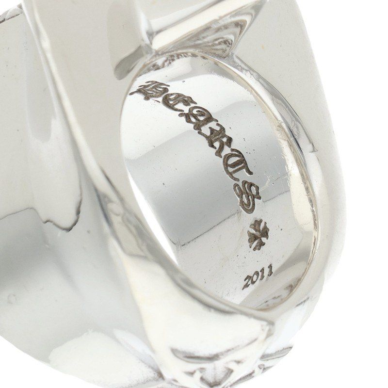 Chrome Hearts Str Large Star Silver Ring — view 4