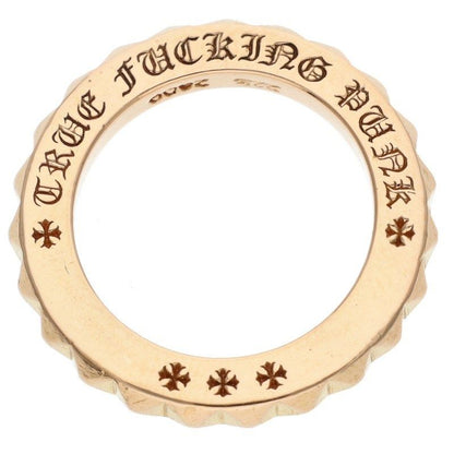 Chrome Hearts 22K Tfp Pnk Big 22K True Punk Big Gold Ring