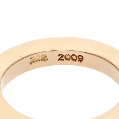 Chrome Hearts 22K Tfp Pnk Big 22K True Punk Big Gold Ring — view 4
