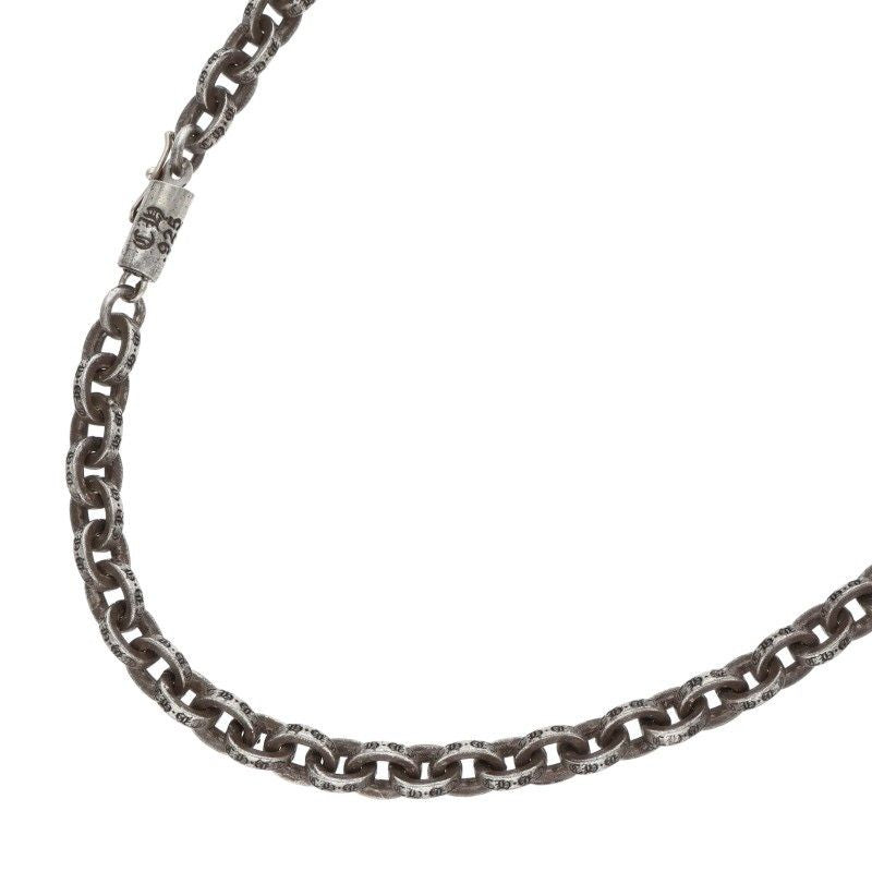 Chrome Hearts Paper Chain 24 Silver Necklace