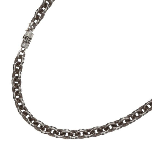 Chrome Hearts Paper Chain 24 Silver Necklace