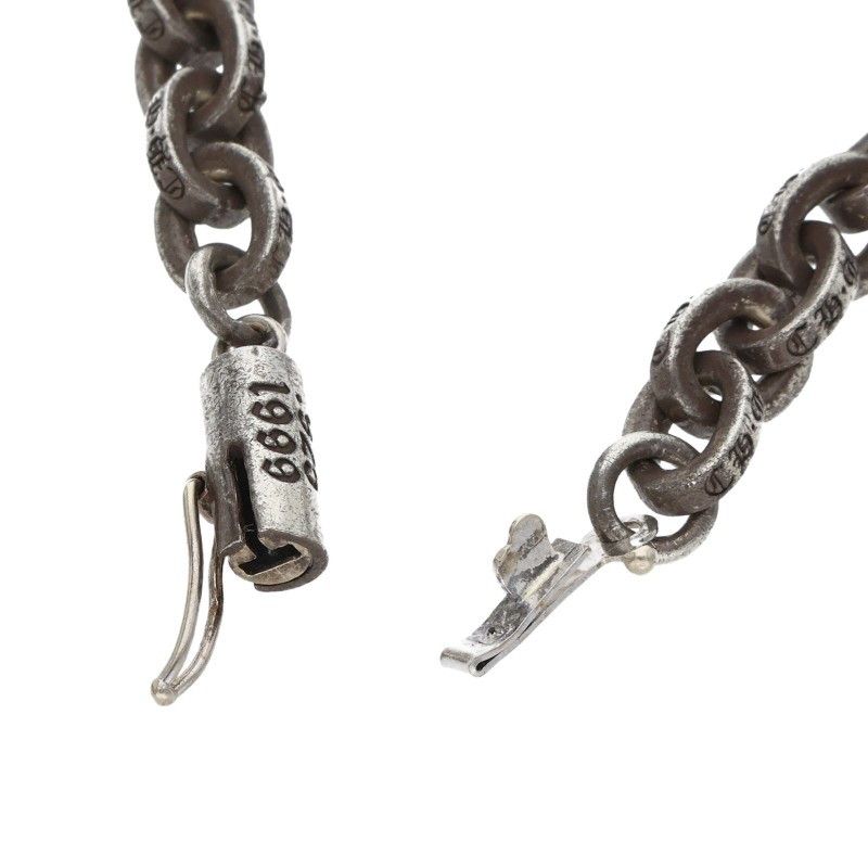 Chrome Hearts Paper Chain 24 Silver Necklace — view 5