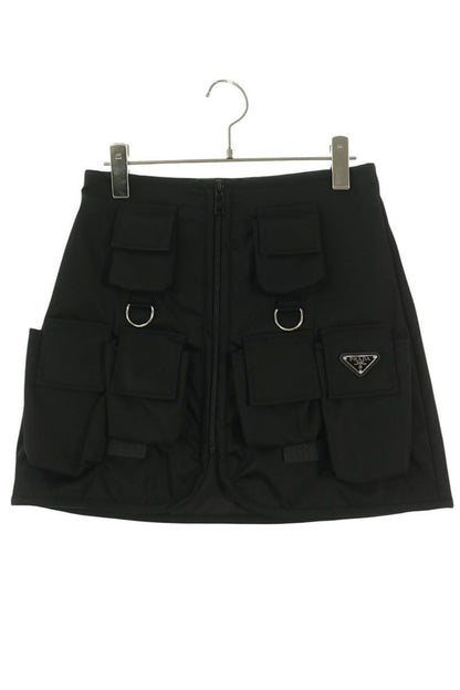 Prada Re-Nylon Multi Pocket Skirt 40