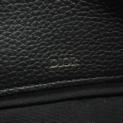 Dior Shoulder Bag Safar Mini Oblique Canvas Leather Beige Gunmetal All Over — view 8