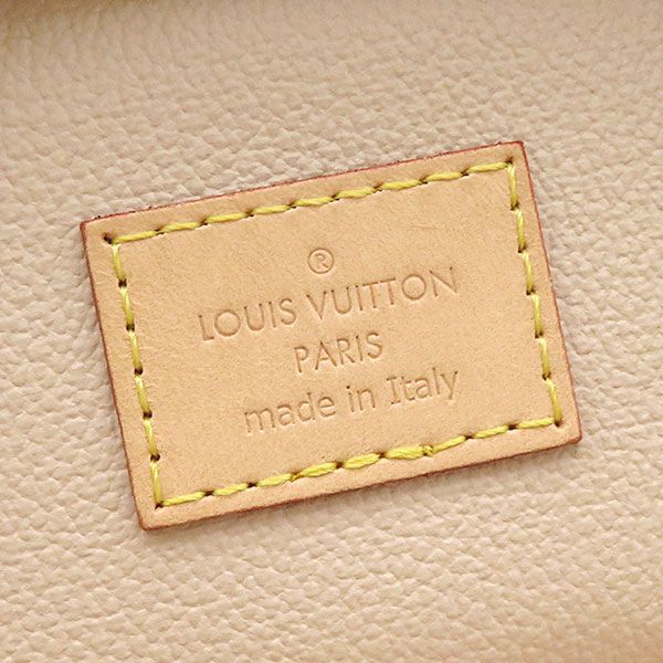 Louis Vuitton Pouch Nice Nano Monogram Canvas Gold Brown Vanity Makeup — view 7