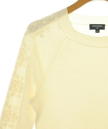 Chanel Knit Sweater Ivory — view 4