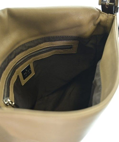 Fendi Handle Bucket Bag Beige — view 3
