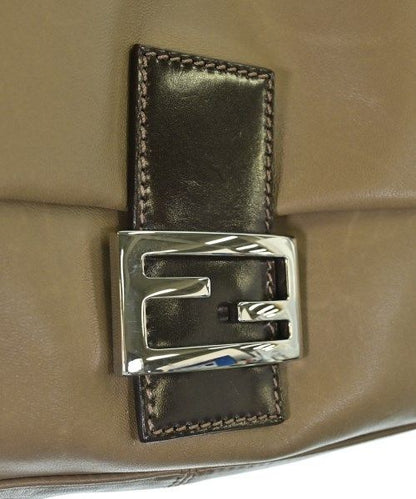 Fendi Handle Bucket Bag Beige — view 7