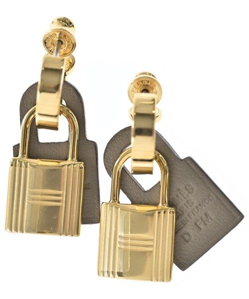 Hermes Earrings Gold