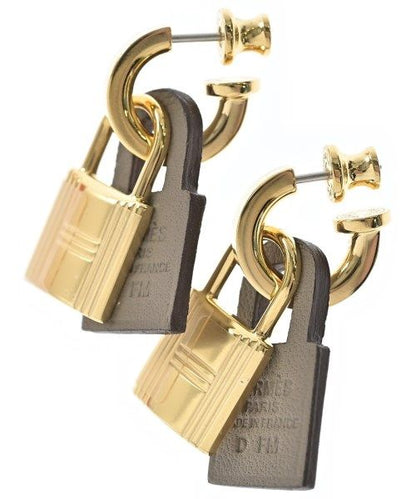 Hermes Earrings Gold — view 2