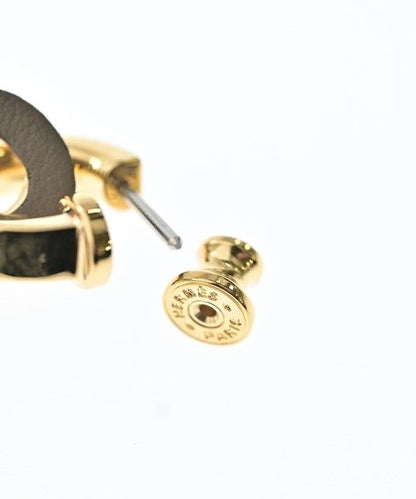 Hermes Earrings Gold — view 5