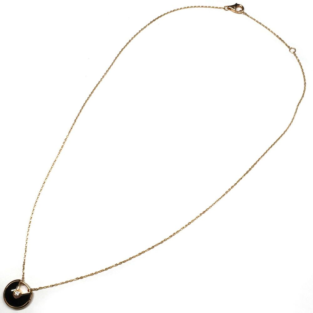 Cartier Necklace Amulet de XS Onyx Diamond — view 4