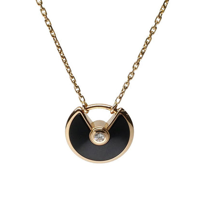 Cartier Necklace Amulet de XS Onyx Diamond