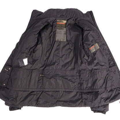 Prada Sport Jacket with Padding and Hood — view 7