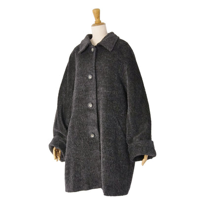 Max Mara Coat White Tag Long Shaggy — view 5