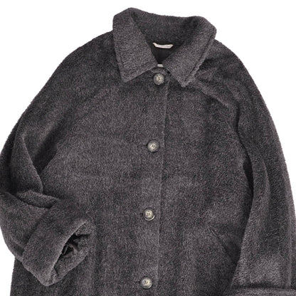 Max Mara Coat White Tag Long Shaggy — view 2