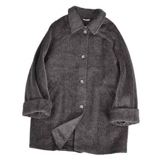 Max Mara Coat White Tag Long Shaggy