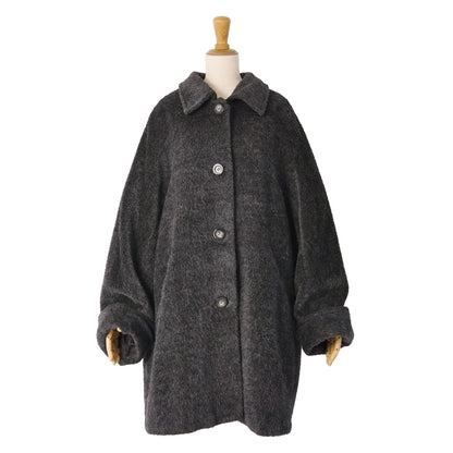 Max Mara Coat White Tag Long Shaggy — view 3