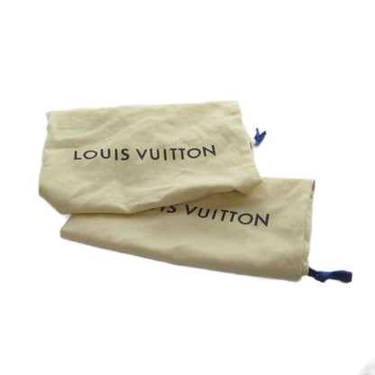 Louis Vuitton Laureate Monogram Boots Short Logo Suede Platform Black — view 7