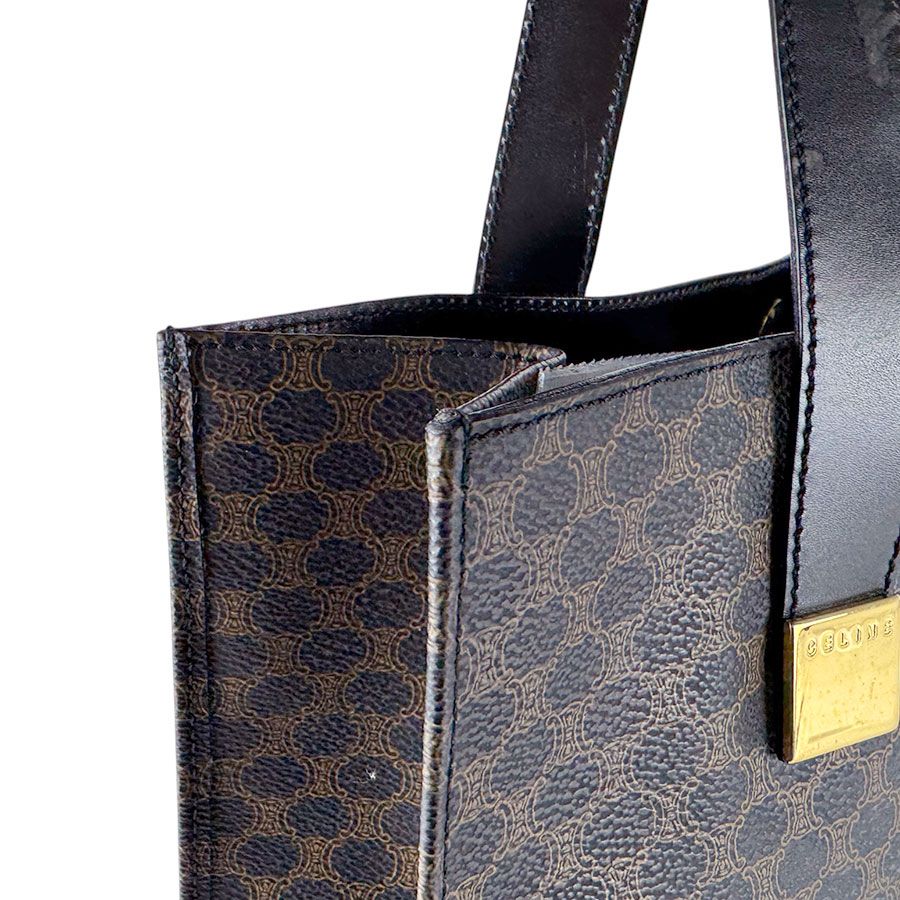 Celine Tote Bag Macadam Black — view 6