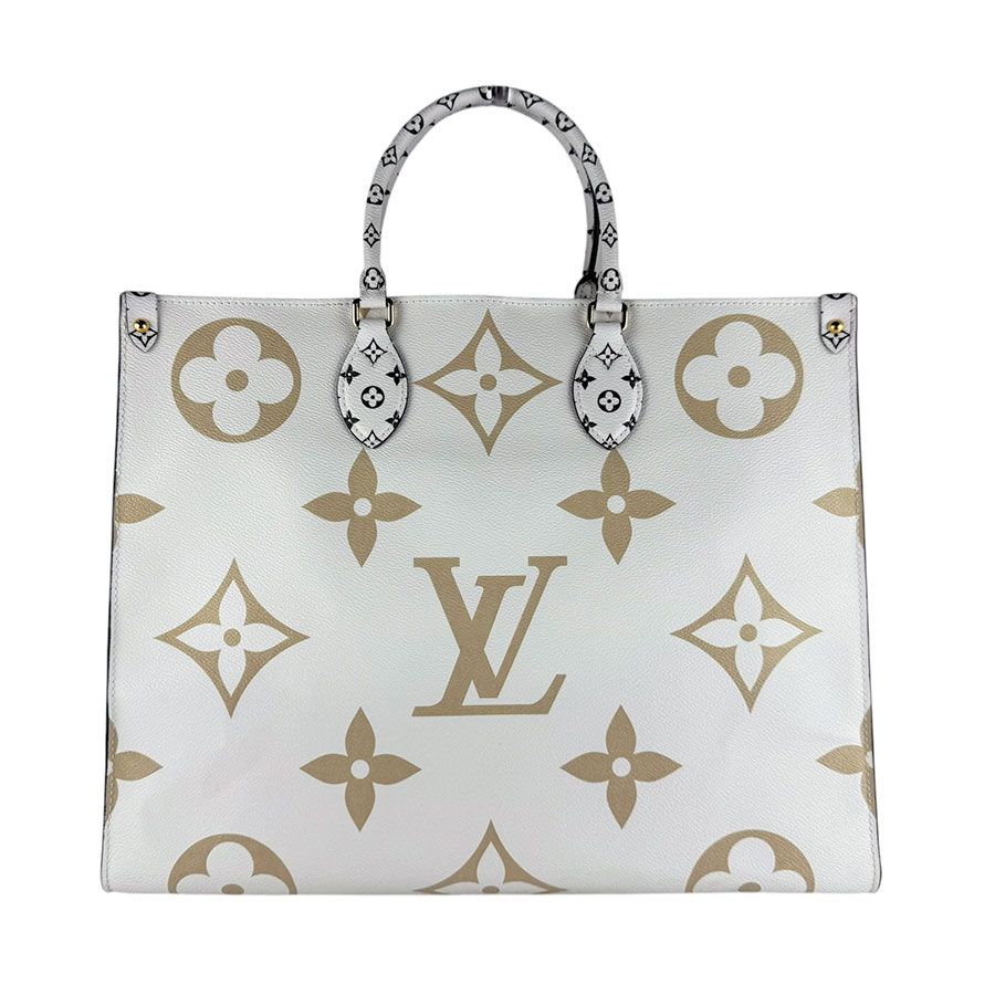 Louis Vuitton Shoulder Bag Handle Monogram Giant On The Go GM