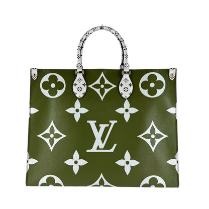 Louis Vuitton Shoulder Bag Handle Monogram Giant On The Go GM — view 3