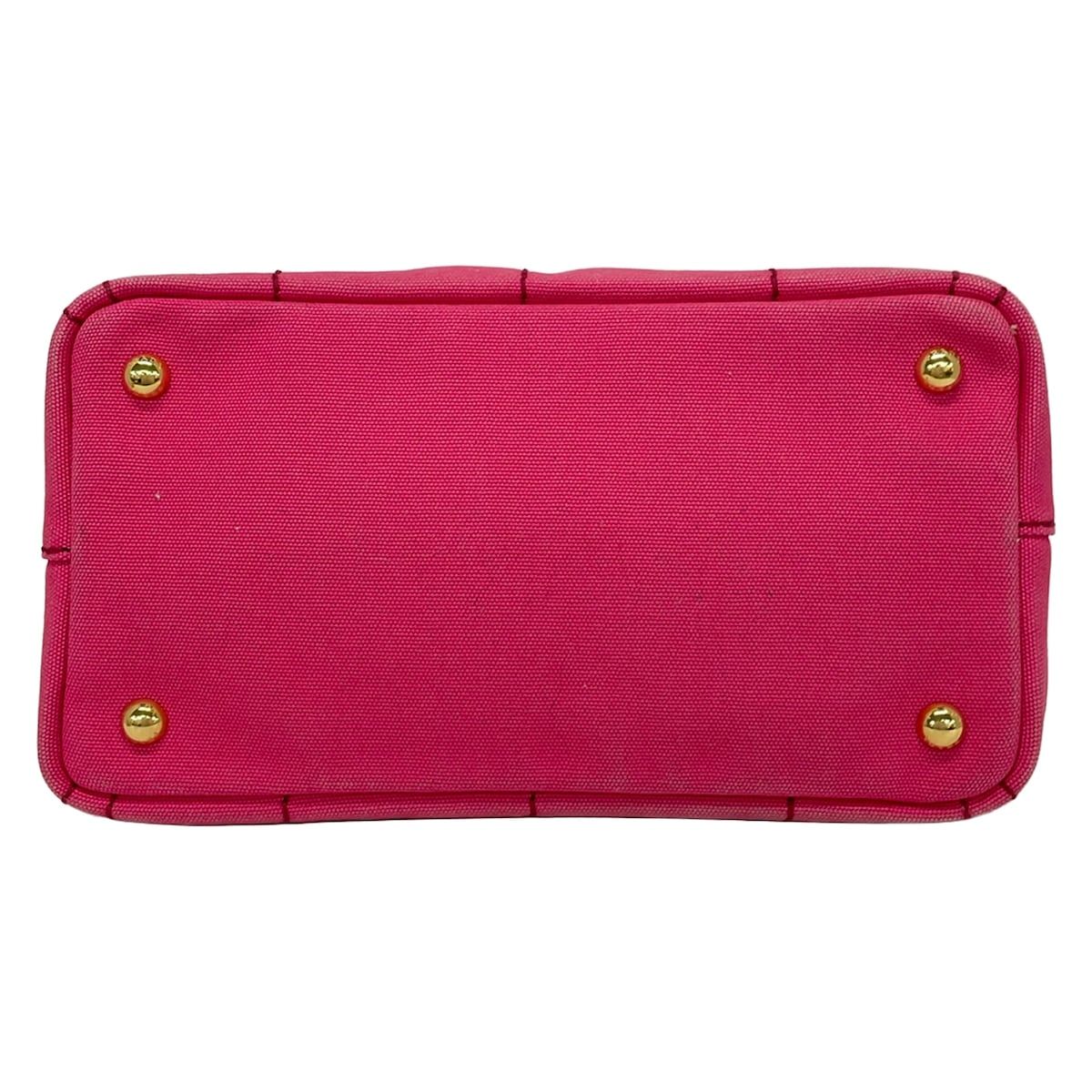 Prada Tote Bag Canapa Pink — view 5
