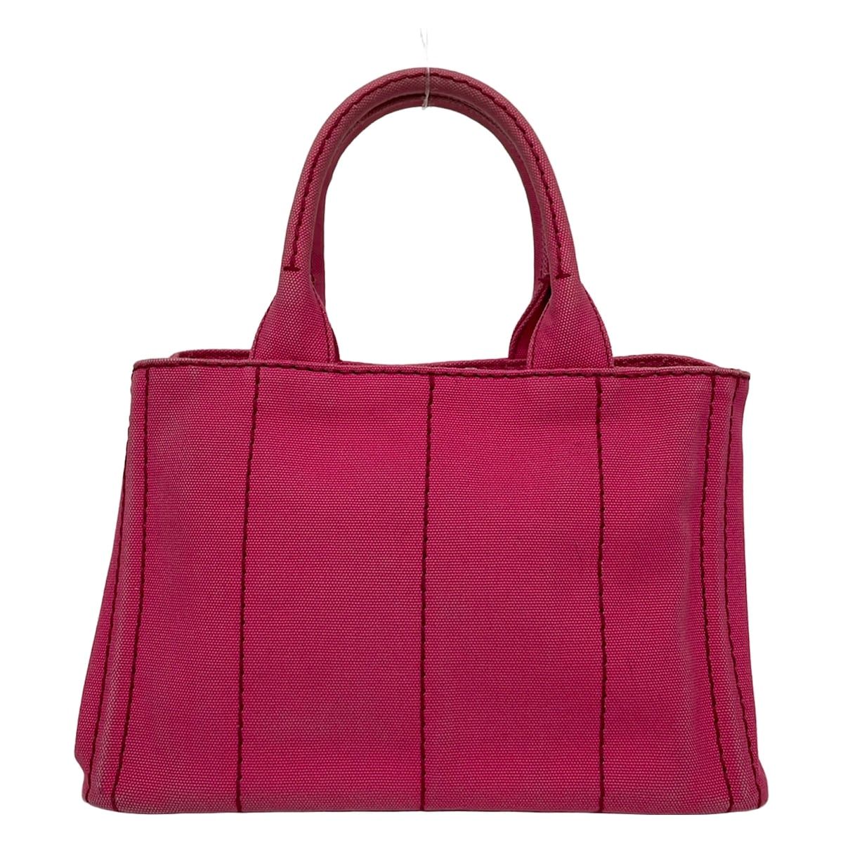 Prada Tote Bag Canapa Pink — view 3