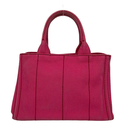 Prada Tote Bag Canapa Pink — view 3