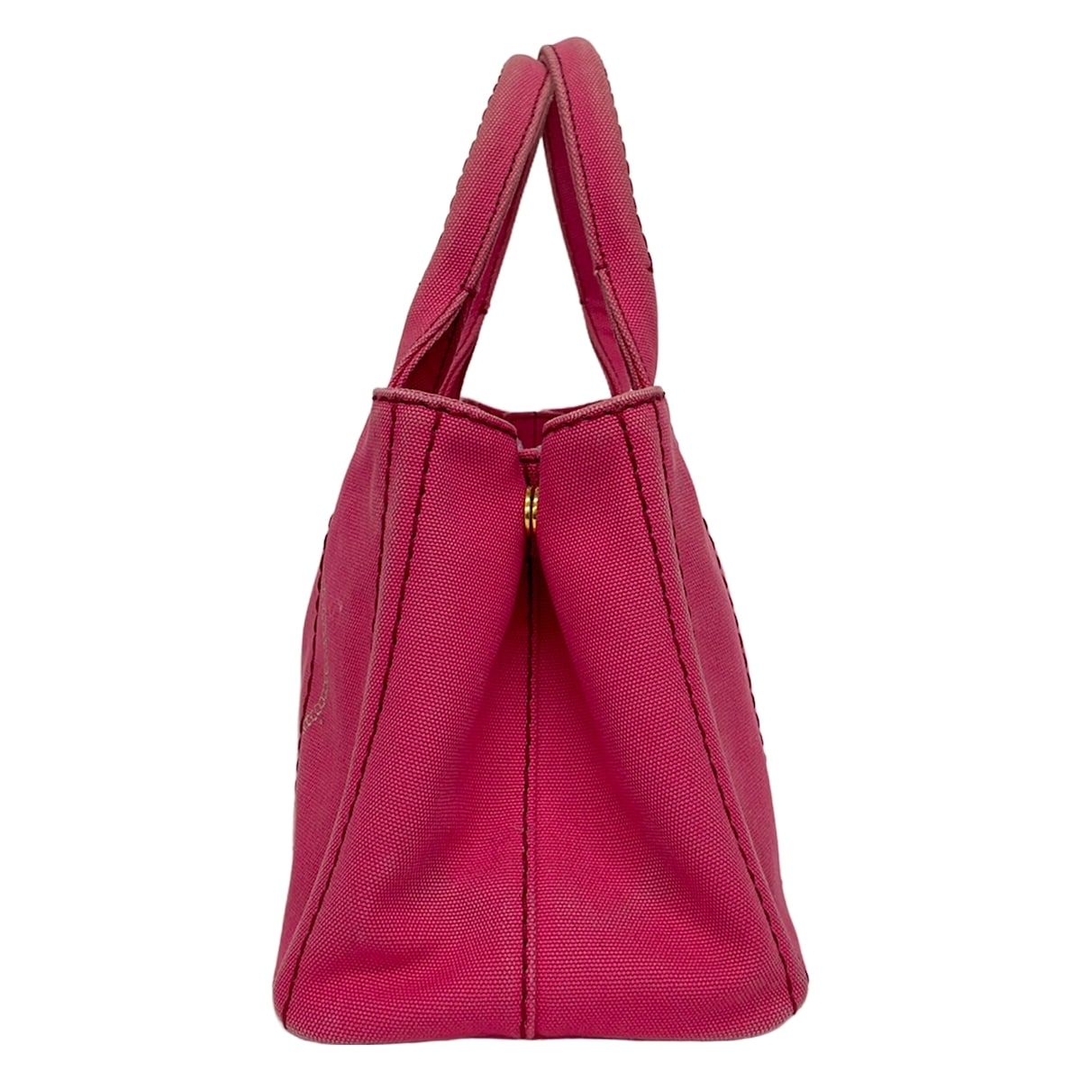 Prada Tote Bag Canapa Pink — view 4