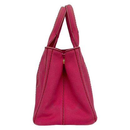 Prada Tote Bag Canapa Pink — view 4