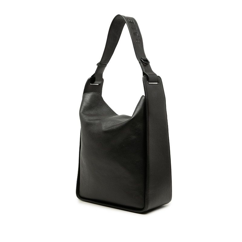 Balenciaga North South Tote Shoulder Bag 2-Way Black Leather — view 2