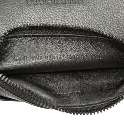 Balenciaga North South Tote Shoulder Bag 2-Way Black Leather — view 6