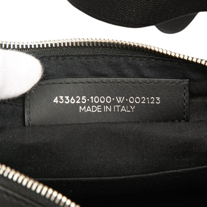 Balenciaga Belt Bag Black Leather — view 7