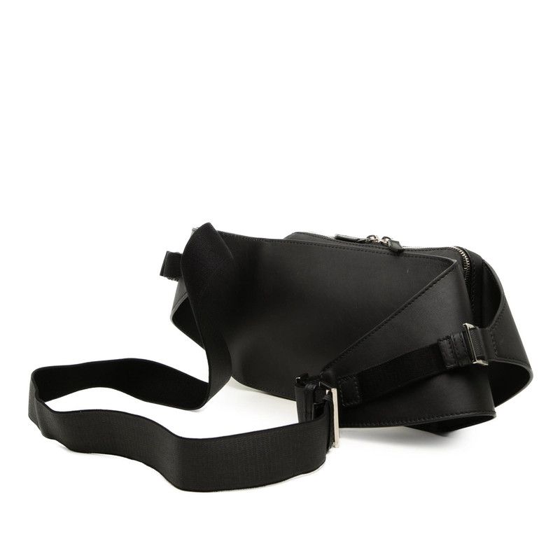 Balenciaga Belt Bag Black Leather — view 2