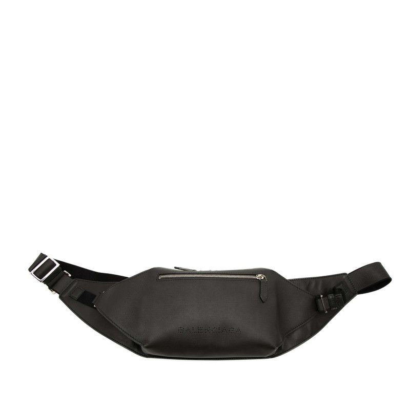 Balenciaga Belt Bag Black Leather — view 4