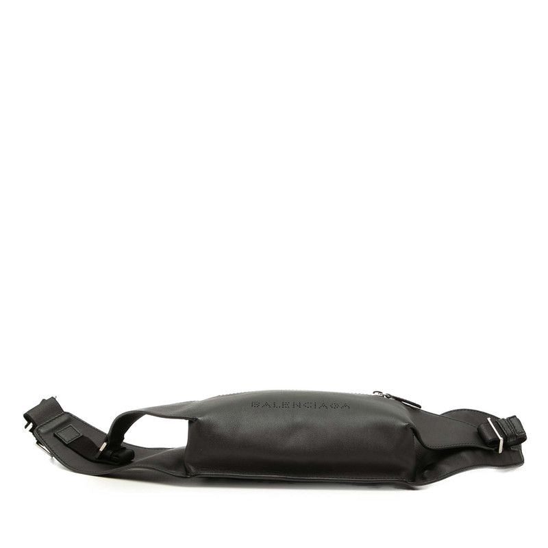 Balenciaga Belt Bag Black Leather — view 3