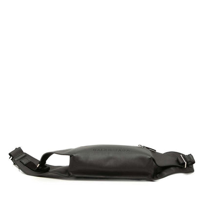 Balenciaga Belt Bag Black Leather — view 3