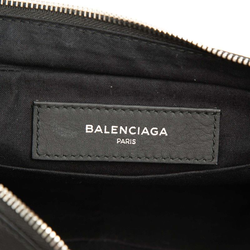Balenciaga Belt Bag Black Leather — view 6