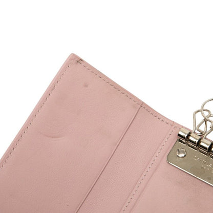 Saint Laurent YSL Logo Case Pink Leather Card Holder — view 5