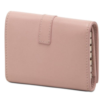 Saint Laurent YSL Logo Case Pink Leather Card Holder — view 2