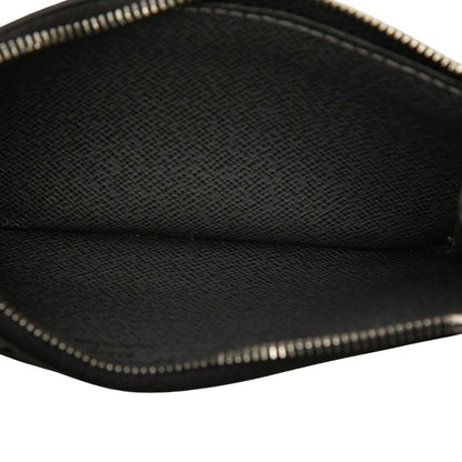 Louis Vuitton Monogram Taigarama Coin Card Holder Fragment Case Gray — view 4