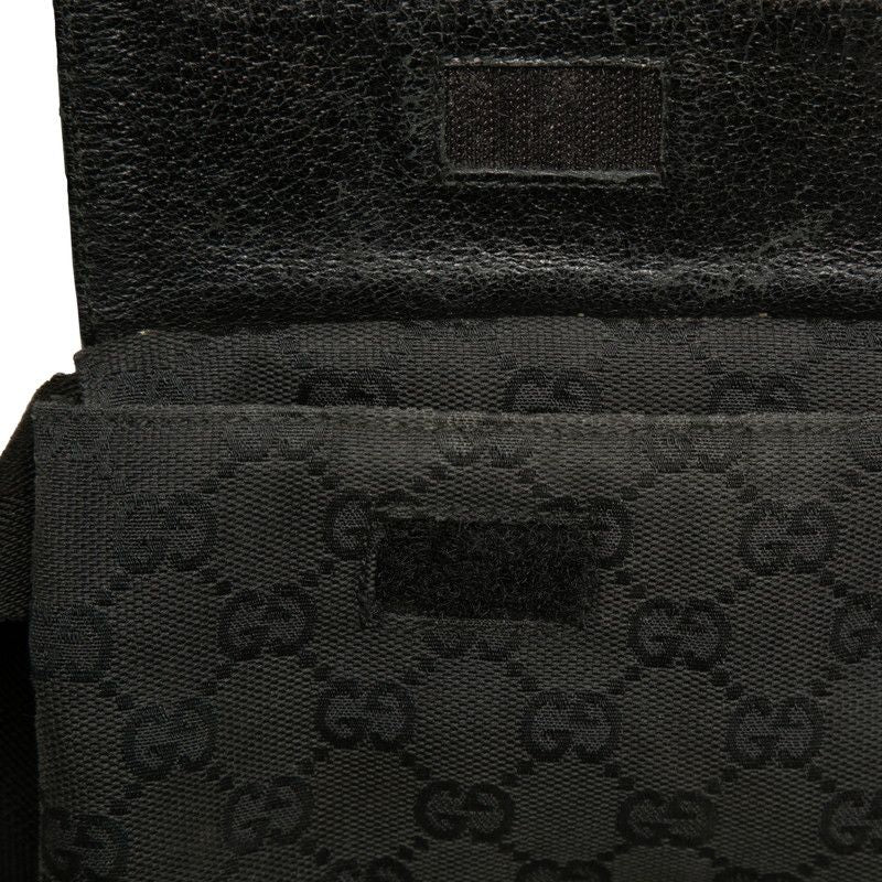 Gucci GG Canvas Waist Bag Black — view 4