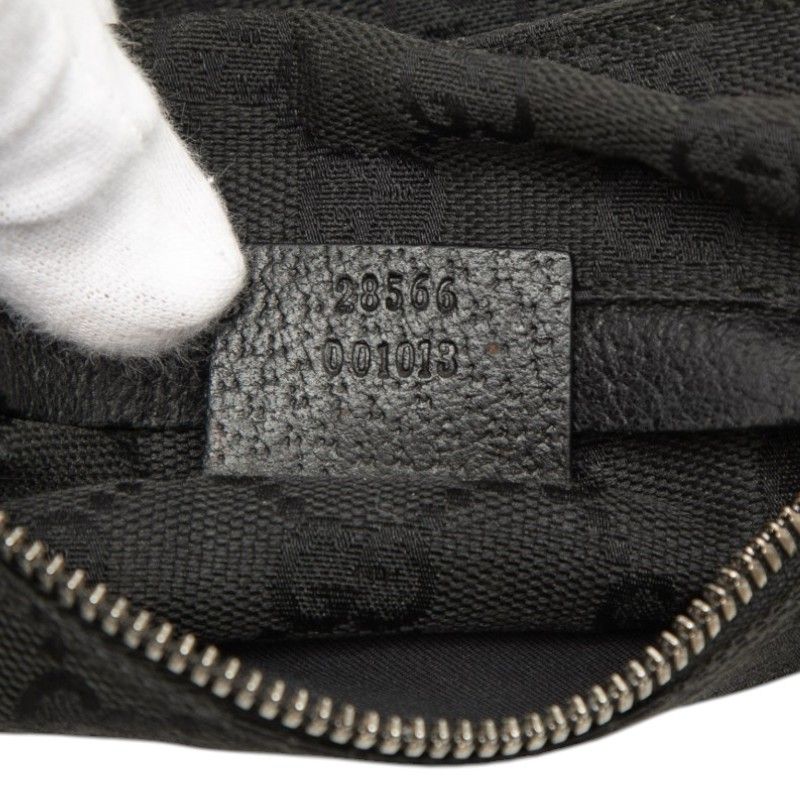 Gucci GG Canvas Waist Bag Black — view 7