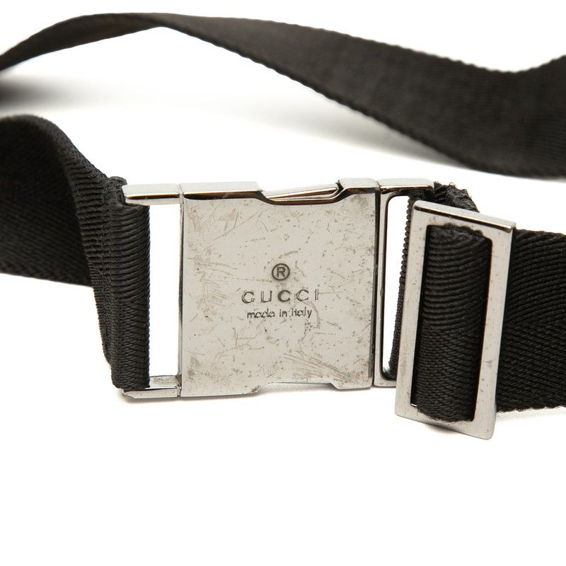 Gucci GG Canvas Waist Bag Black — view 6