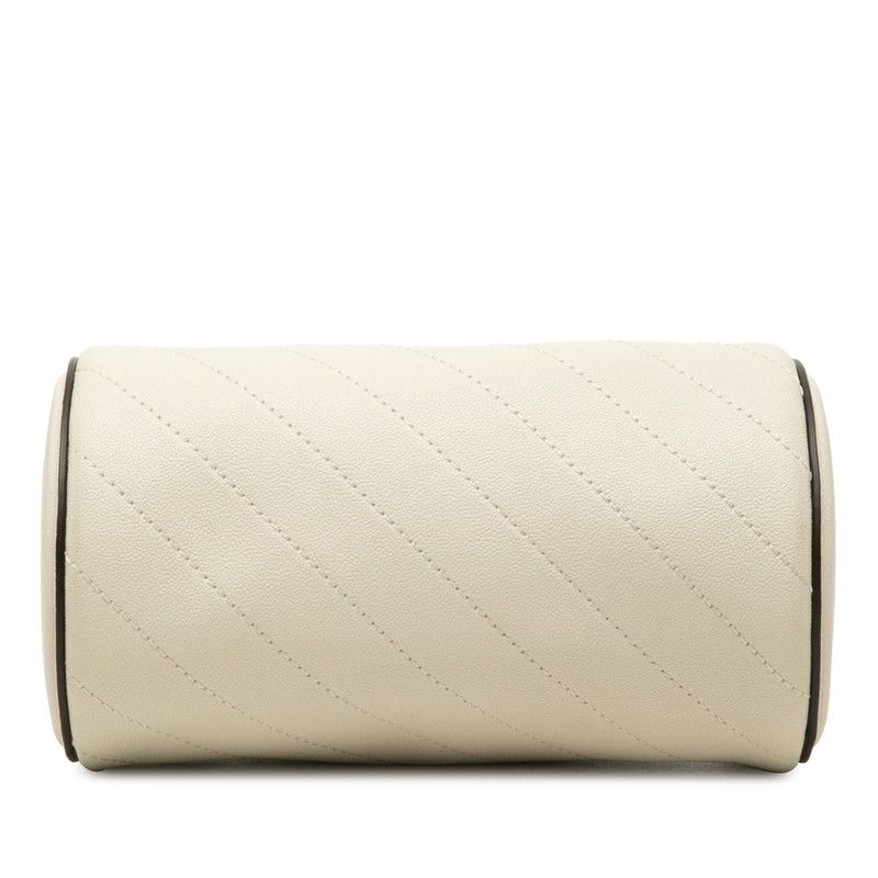 Gucci Blondie Handle Shoulder Bag White Leather — view 3