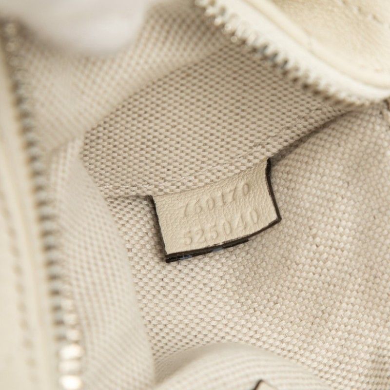Gucci Blondie Handle Shoulder Bag White Leather — view 6
